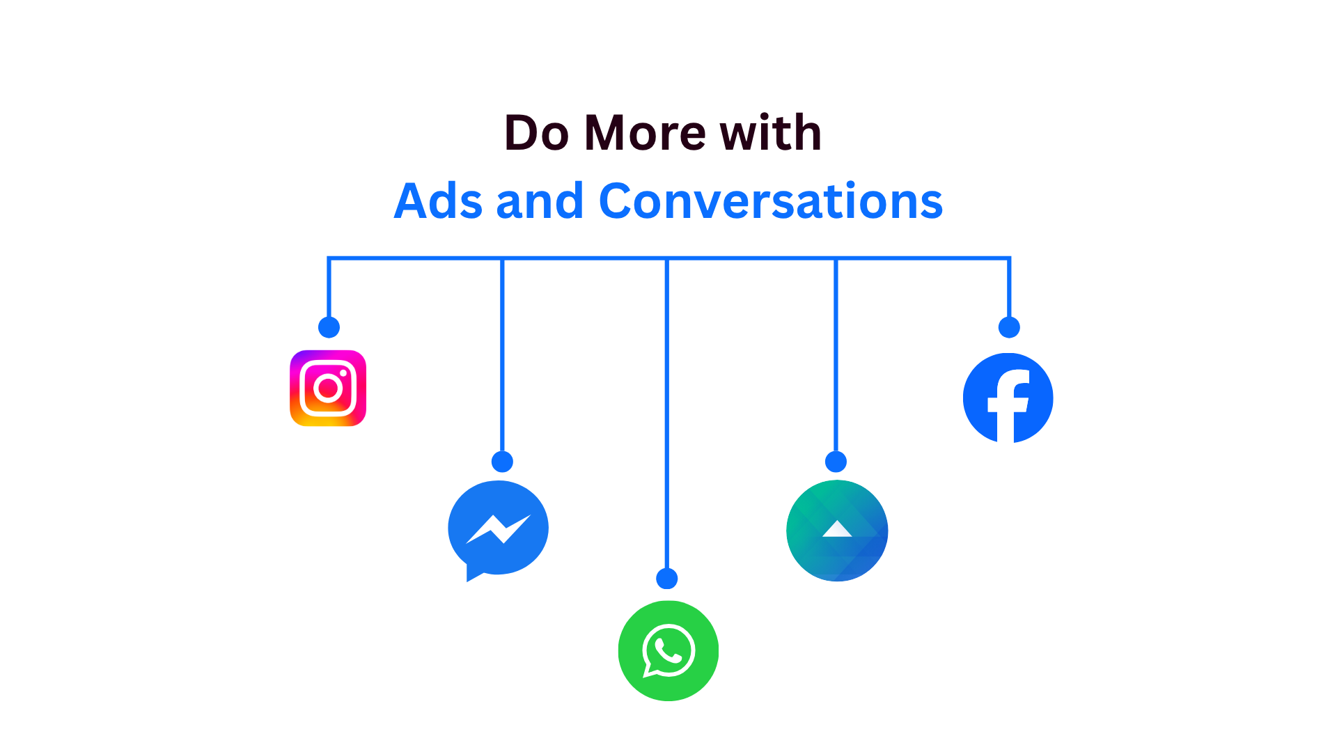 Illustration of a WhatsApp promotional broadcasting dashboard
