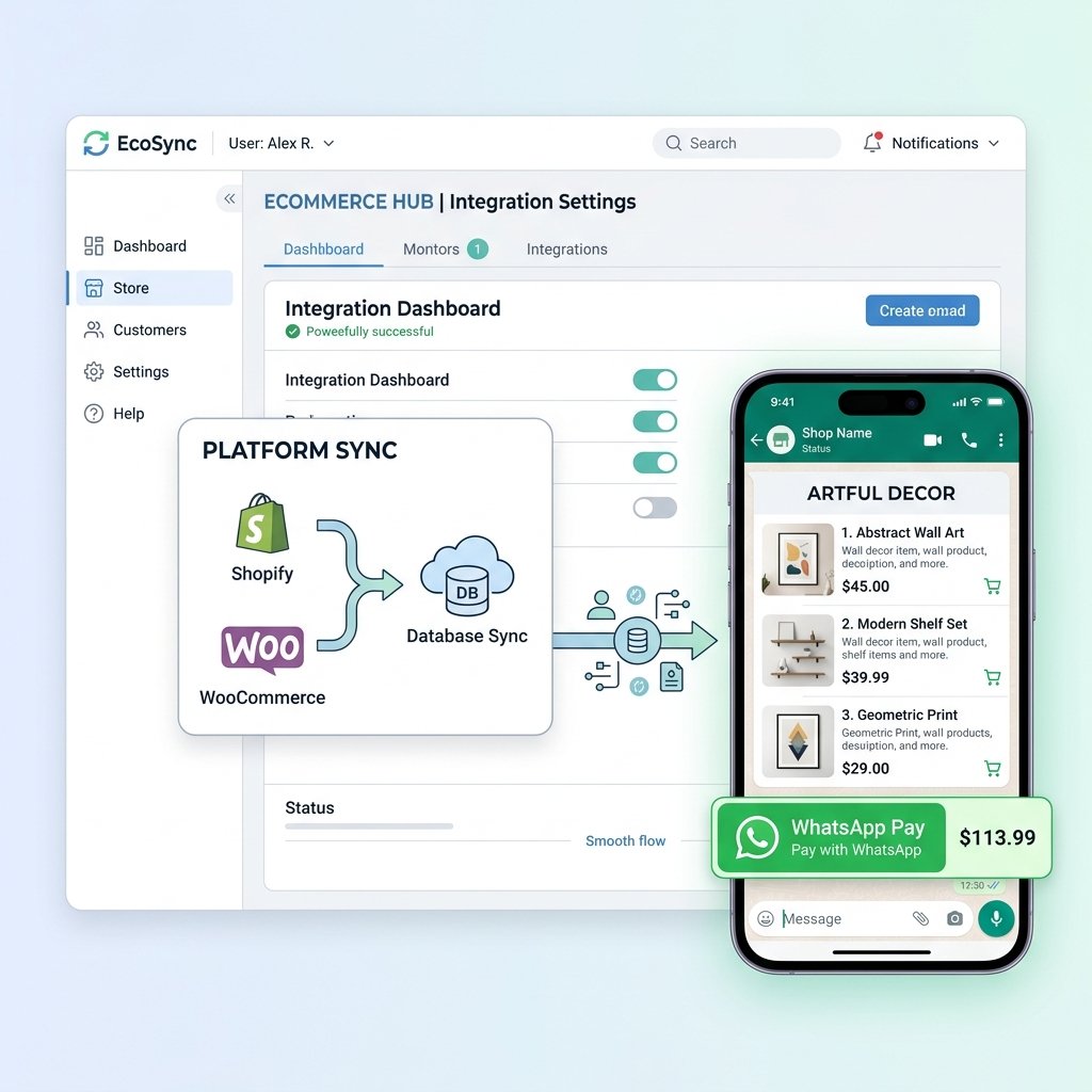 E-Commerce Integration Mockup